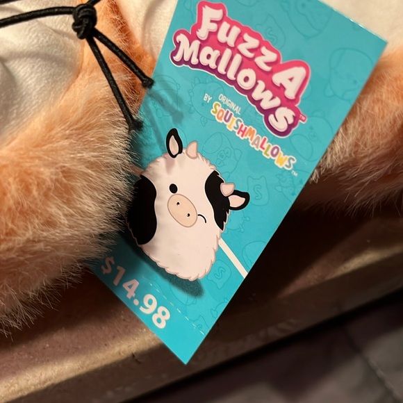 Squashmallows fox slippers NIB size 10-11 - Picture 2 of 6